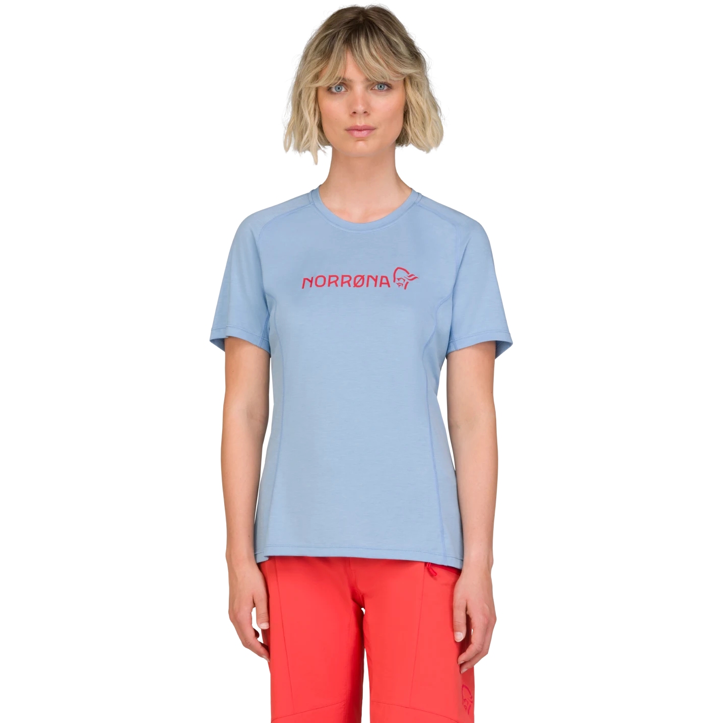 Produktbild von Norrona fjørå equaliser lightweight T-Shirt Damen - Frozen Fjord