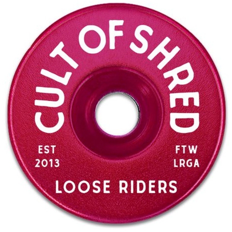 Image of Loose Riders FTW LRGA Stem Cap - pink
