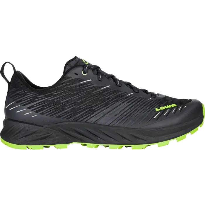 Picture of LOWA Amplux Running Shoes Men - black/lime