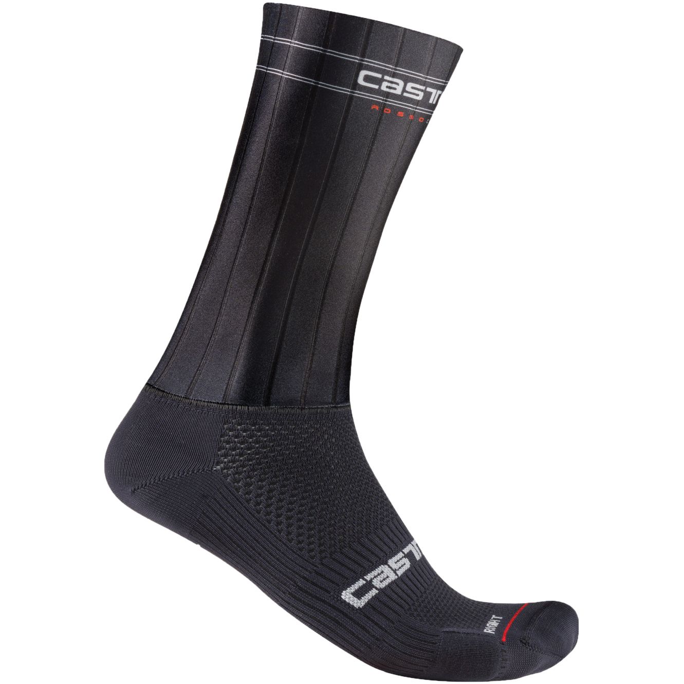 Productfoto van Castelli Fast Feet 3 Sokken - zwart 010