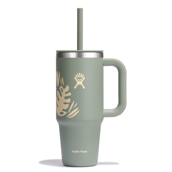 Produktbild von Hydro Flask 24oz All Around Travel Thermobecher - 710ml - Botanical Bliss Agave