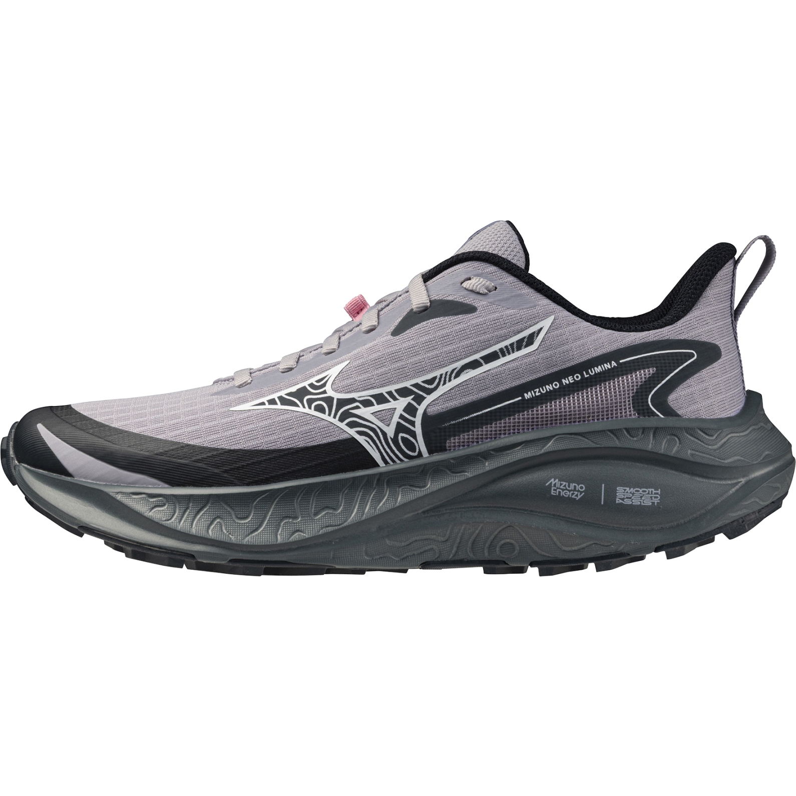 Mizuno Neo Lumina Trail Running Shoes Women - Dapple Gray/White