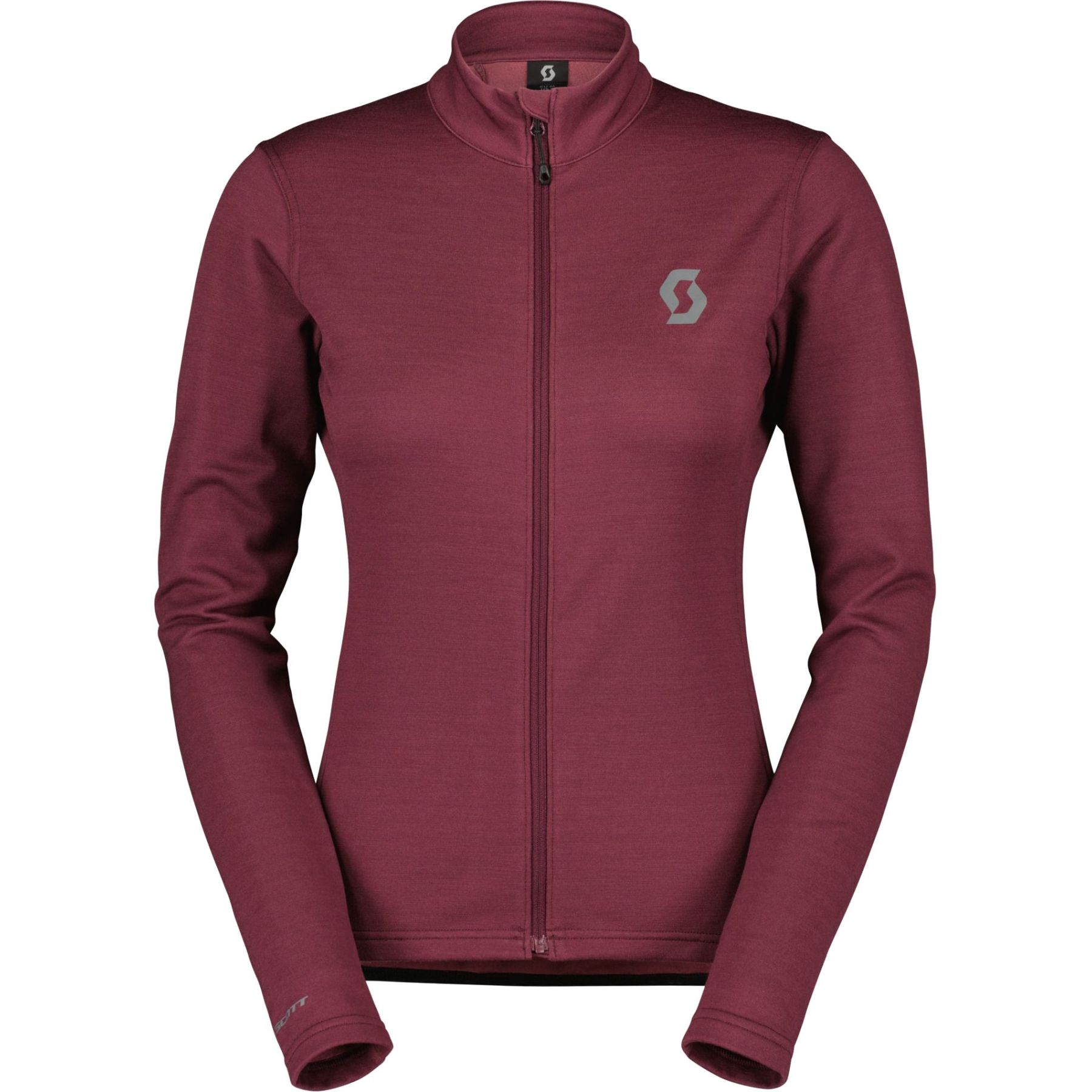Produktbild von SCOTT Gravel Warm Merino Langarmtrikot Damen - wild red