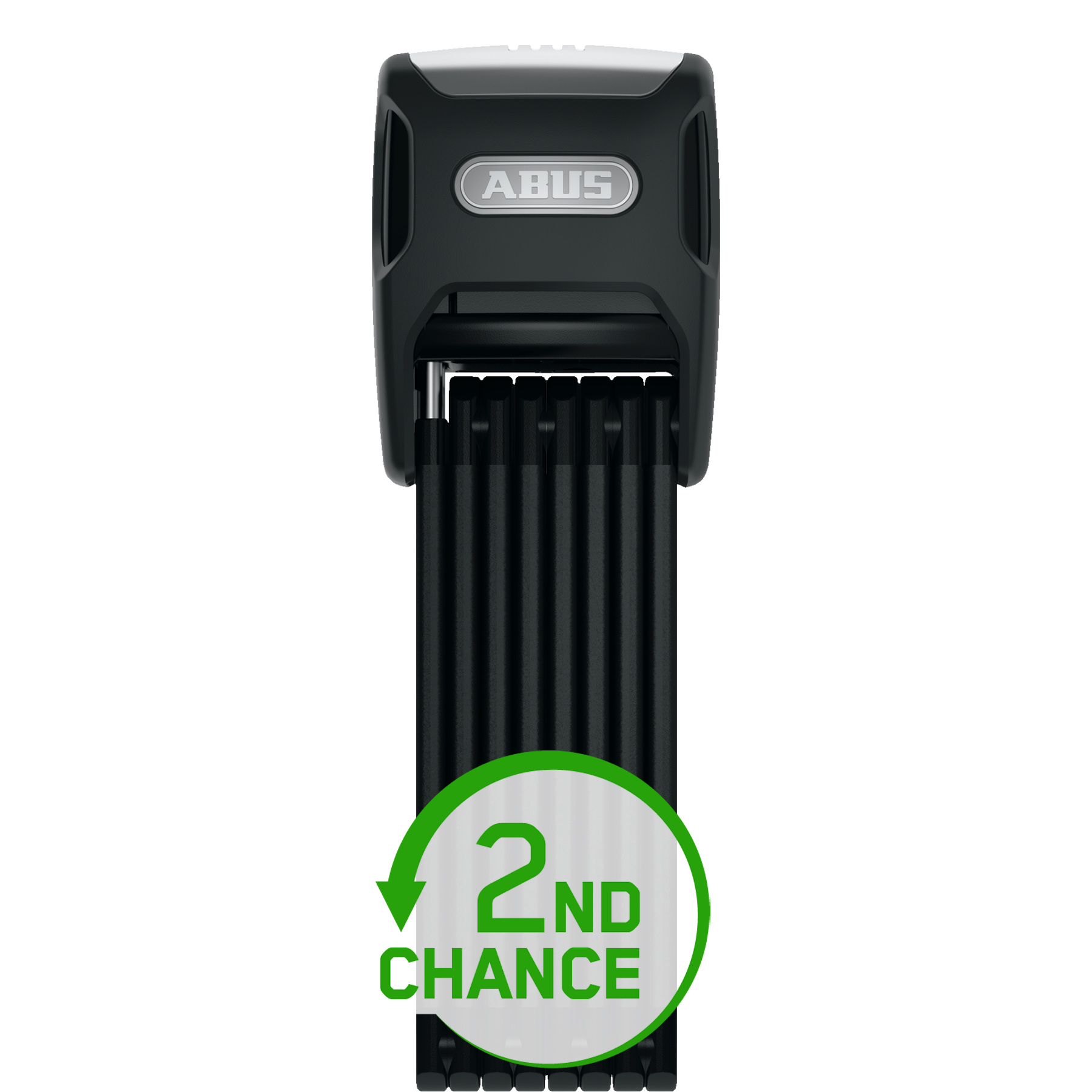 Picture of ABUS Bordo Big Alarm 6000KA/120 Folding Lock incl. Bracket SH - black - 2nd Choice