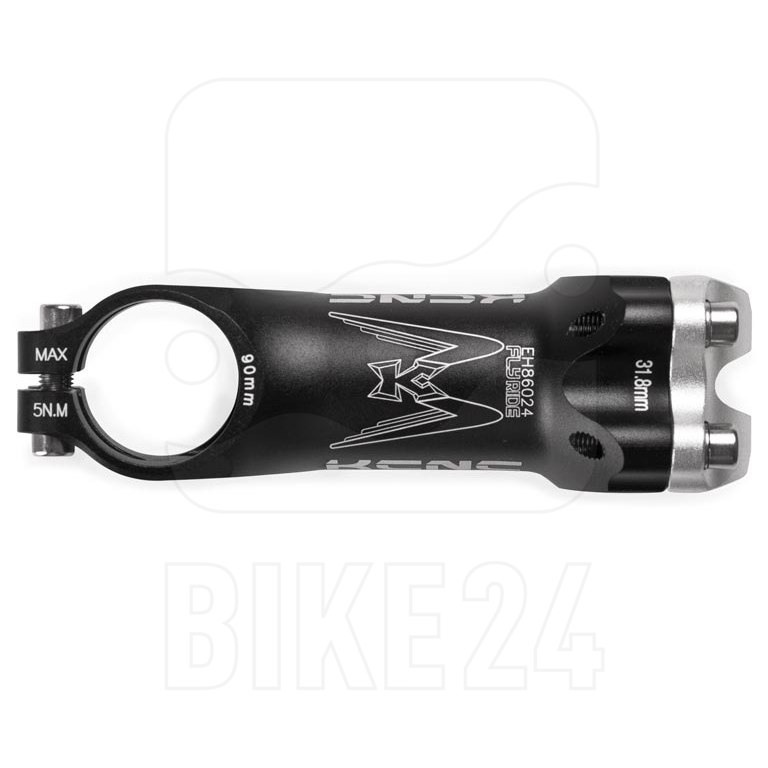 KCNC Fly Ride 31.8 Stem - black / silver