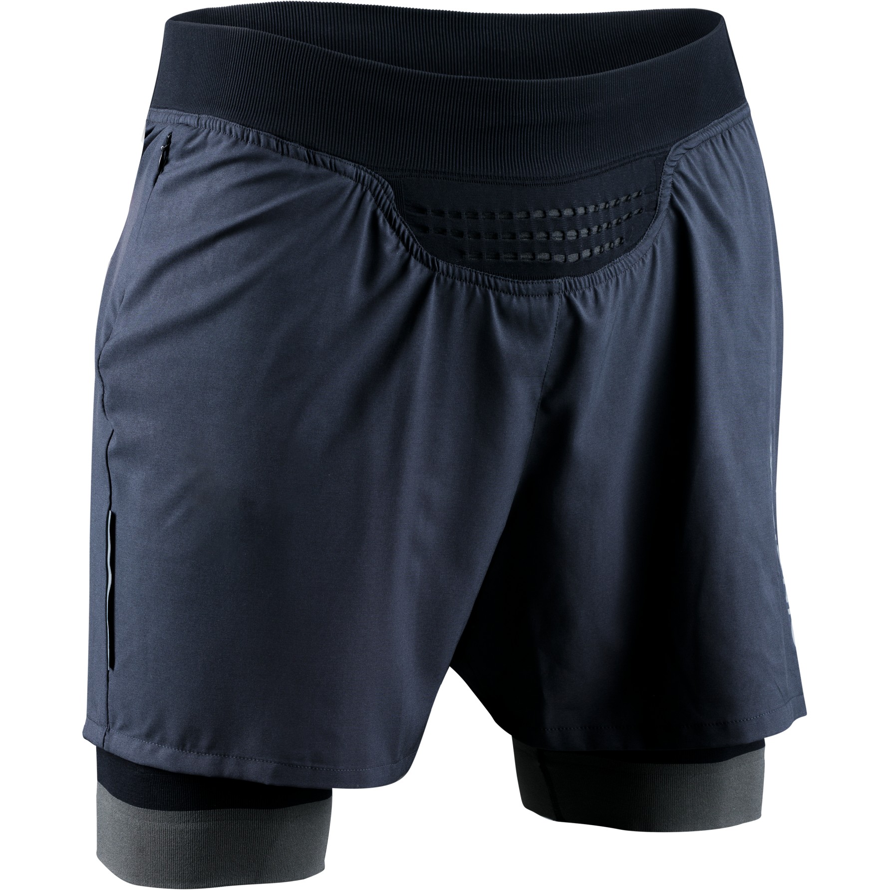 Produktbild von X-Bionic Effektor 4D Streamlite 2-in-1 Laufshorts Damen - opal black