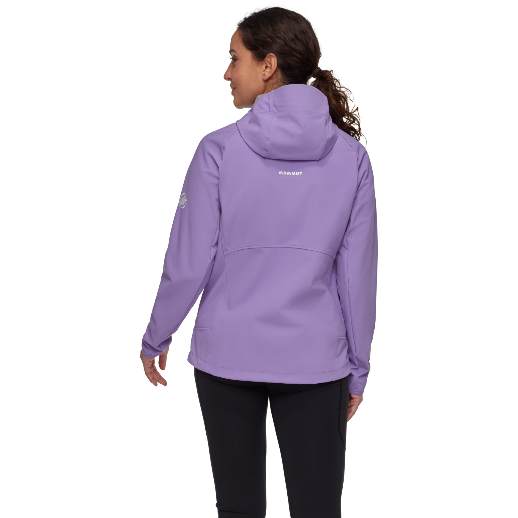 Mammut Ultimate Comfort Softshell Hooded Jacket Women - lavandin