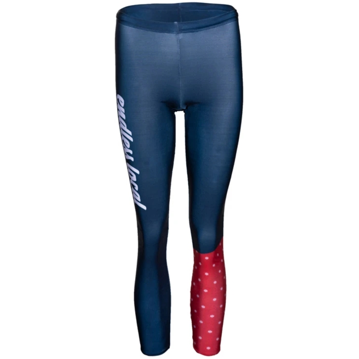 Picture of endless local Haunani Performance Tights Women - red/blue