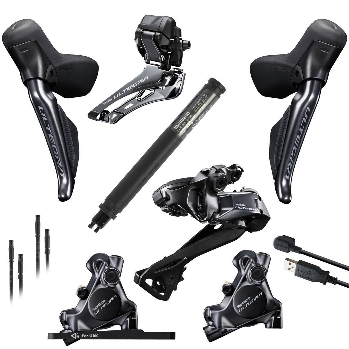 Shimano Ultegra Di2 R8100 Upgrade Kit - 2x12-speed | BIKE24