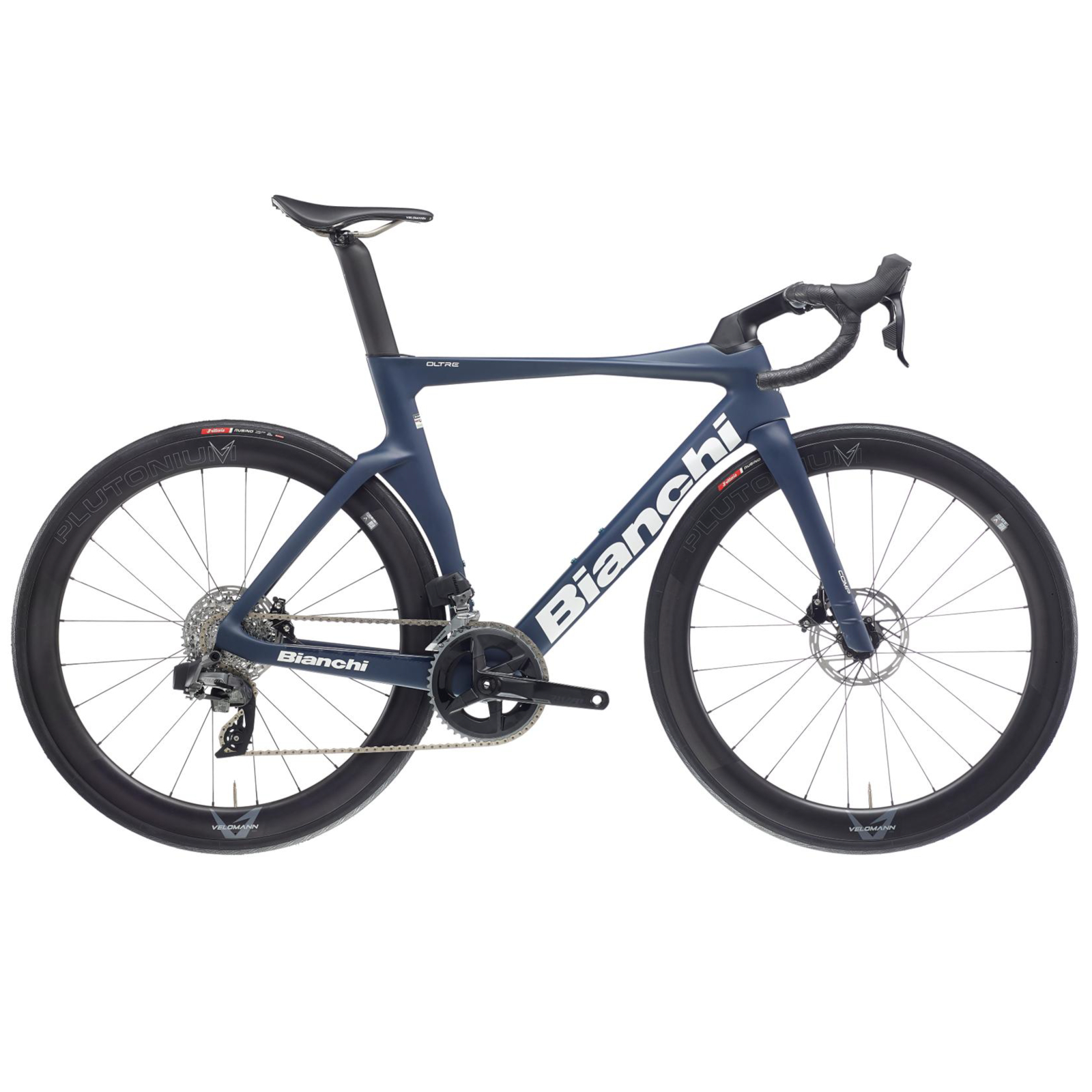 Bianchi OLTRE COMP - Rival AXS E1 - Карбоновый шоссейный велосипед - 2026 - бархатный темно-синий / темно-белый матовый