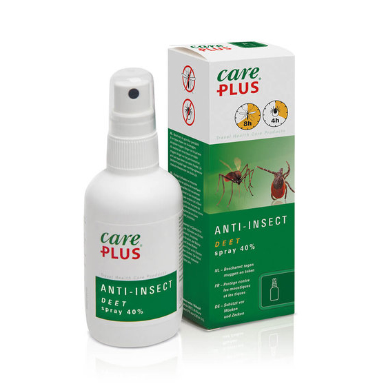 Produktbild von Care Plus Anti-Insect - Deet Spray 40% - Insektenschutzmittel - 100ml