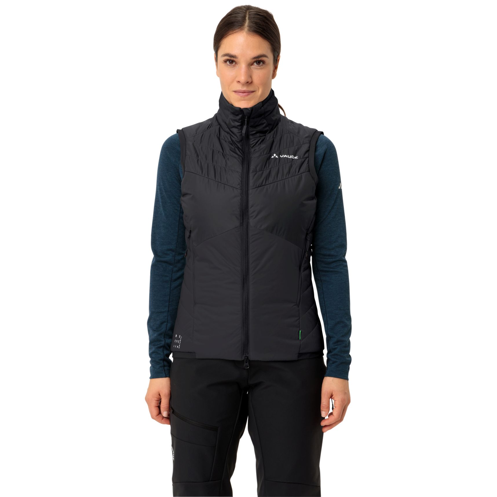 VAUDE Skeena Vest Gilet Donna In Piuma - Caldo E Compressibile, Con Cappuccio, Colore Unico - 3