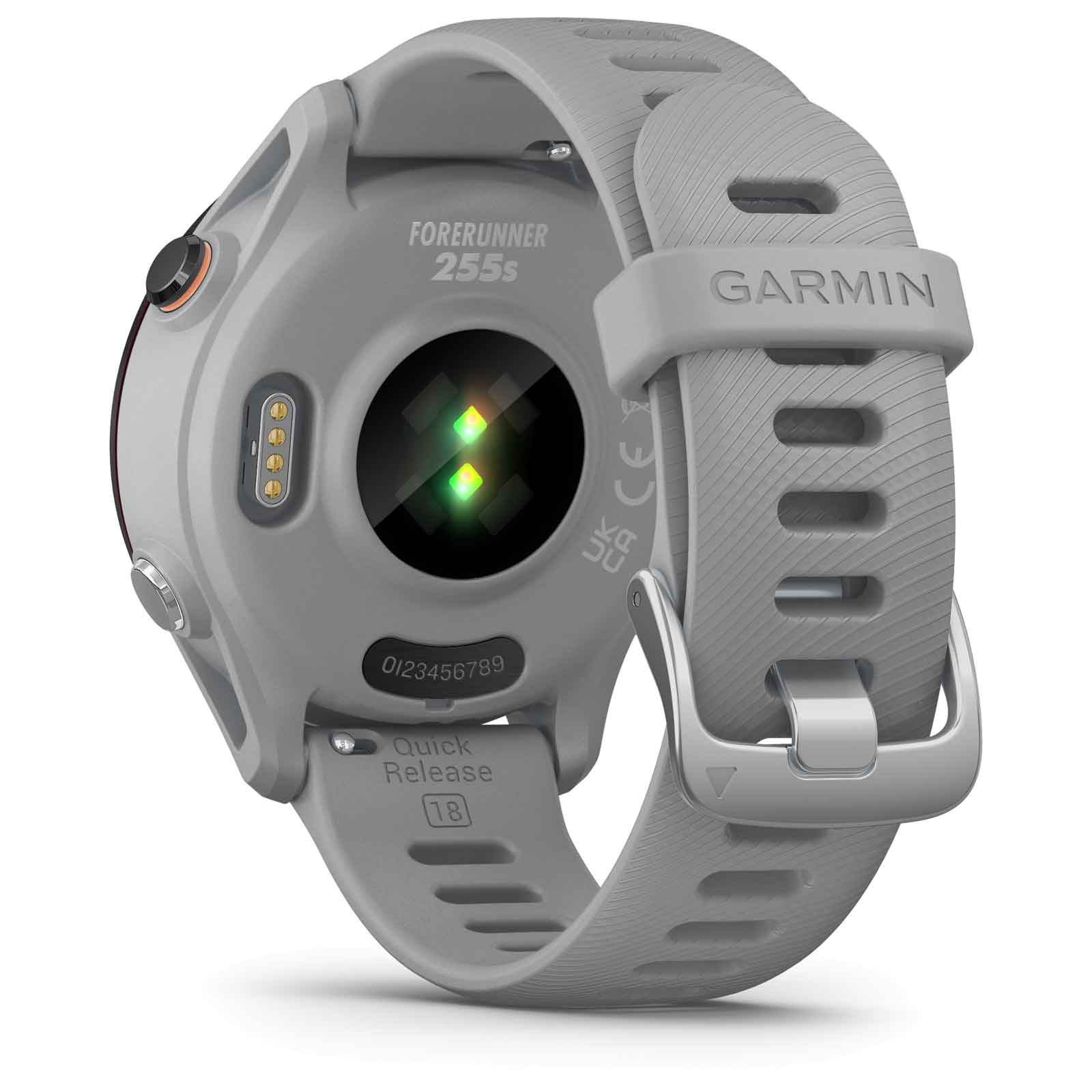 Garmin Forerunner 255S GPS Running Watch - powder grey