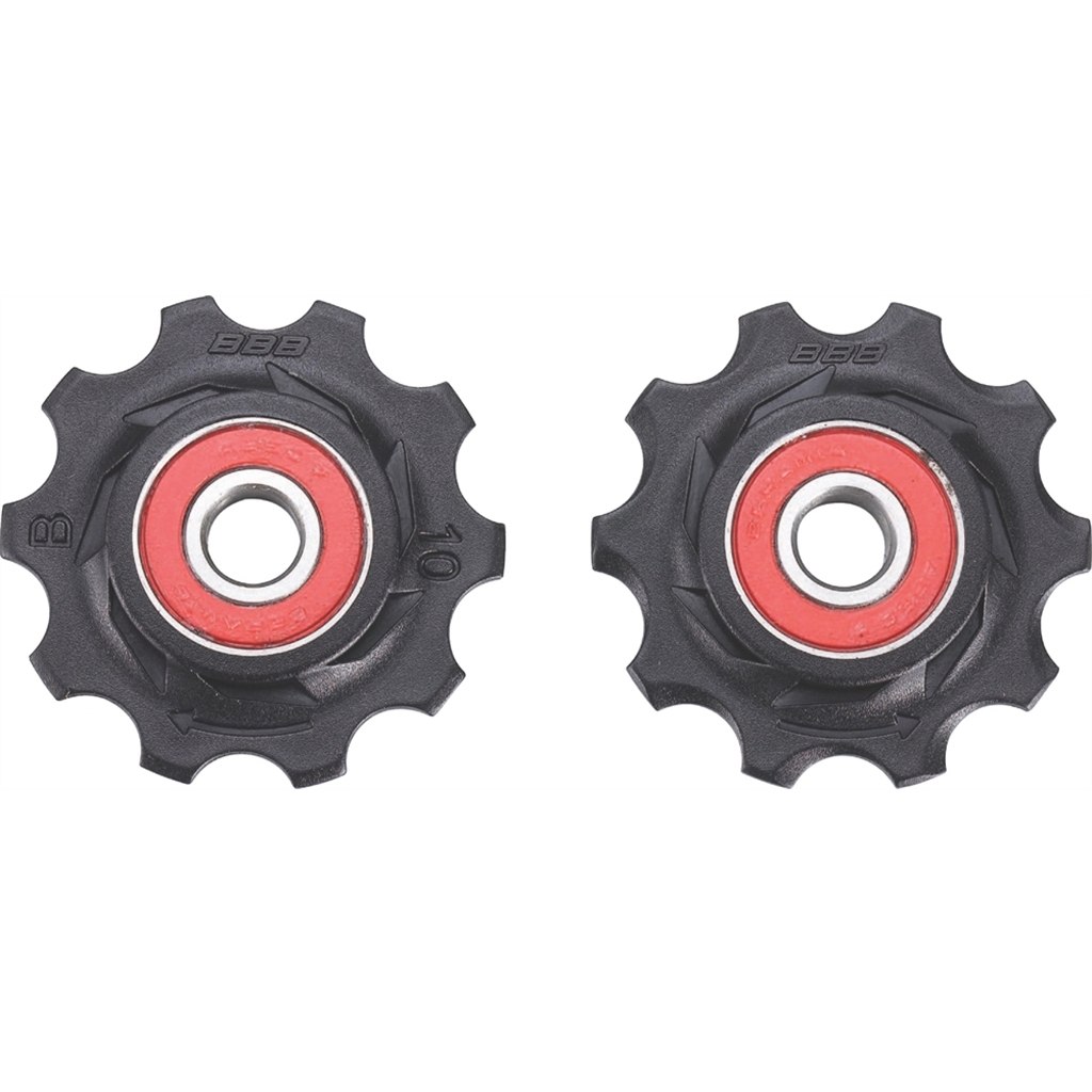 Image of BBB Cycling RollerBoys BDP-11 Jockey Wheels Ceramic 10 Teeth