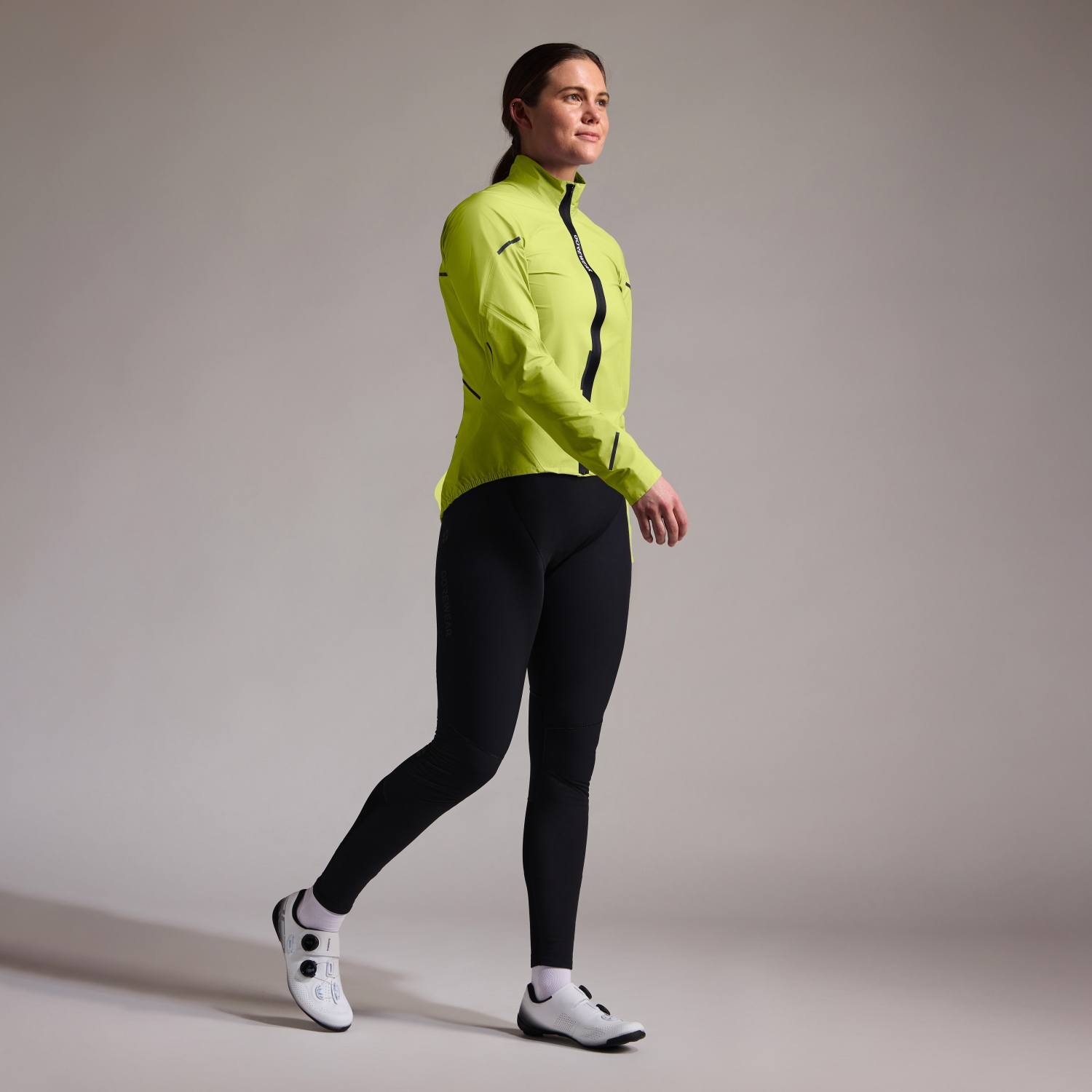 GORE　BIKE　WEAR　レディース　サイクルウェア GOREWEAR Spinshift GORE-TEX Jacket Women - lime yellow CB00 | BIKE24