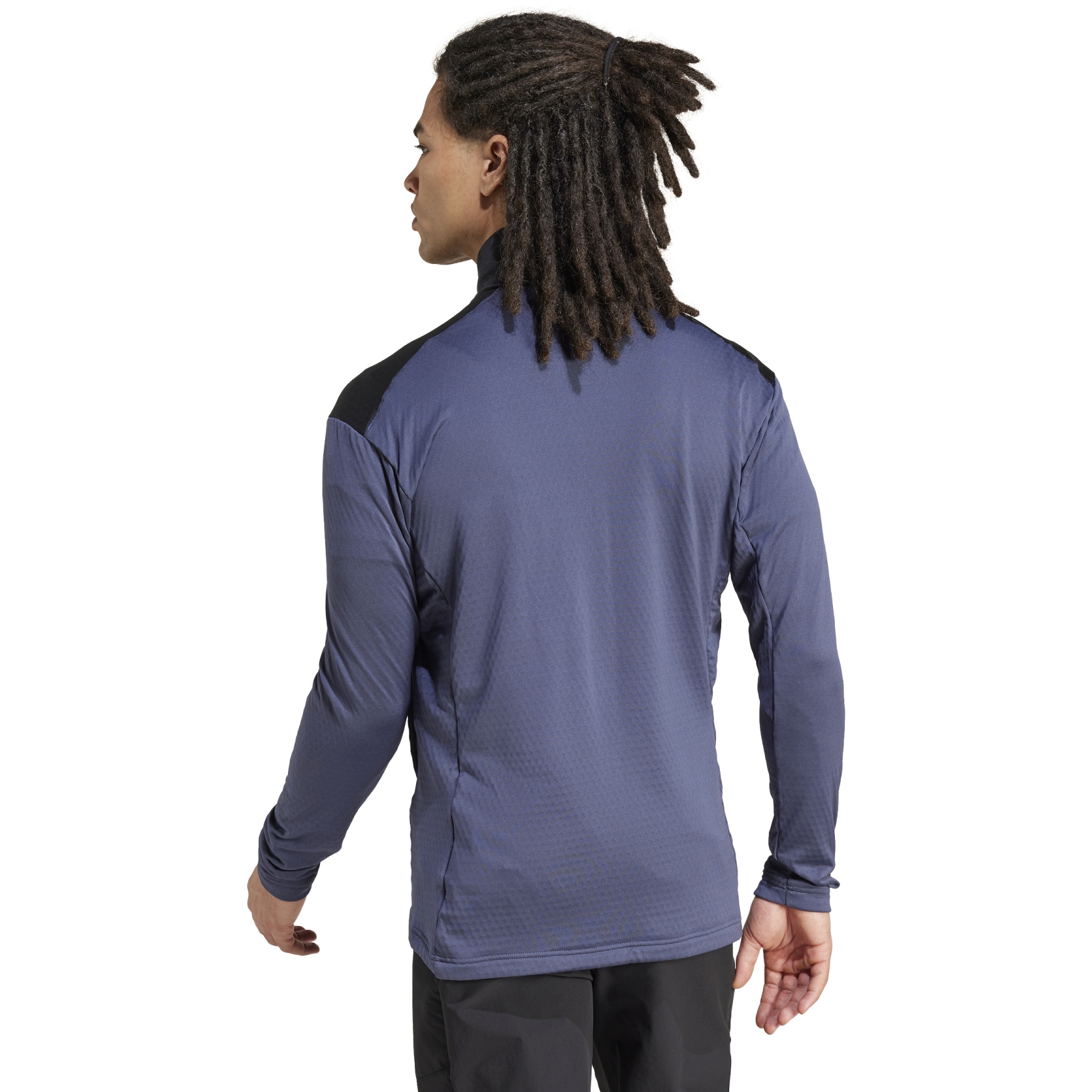 adidas Multi Light Fleece Full-Zip Jacket Men - shadow navy/black