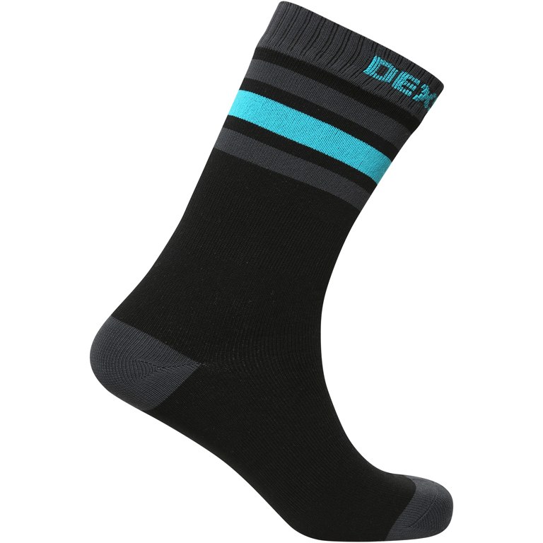 Produktbild von DexShell Ultra Dri Sport Socken - black/aqua blue
