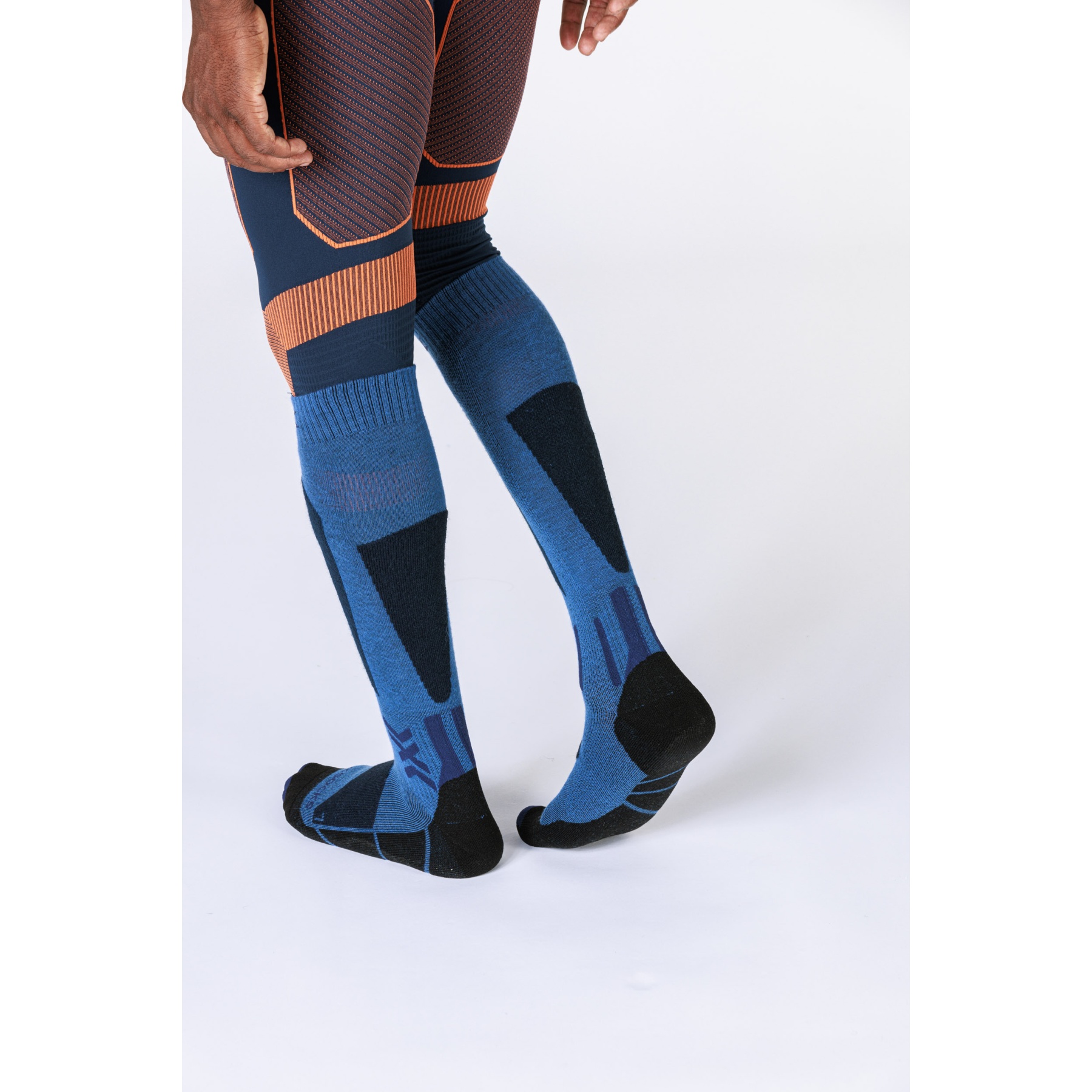 X-Socks Ski Discover OTC Socks x black/light grey