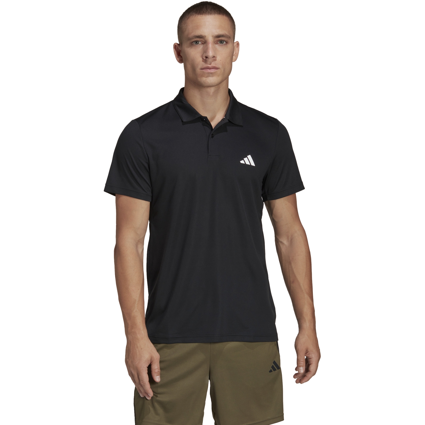 Onderhoud hoofdkussen Bedenk adidas Polo Shirt Heren - Train Essentials - zwart/wit IB8103 | BIKE24