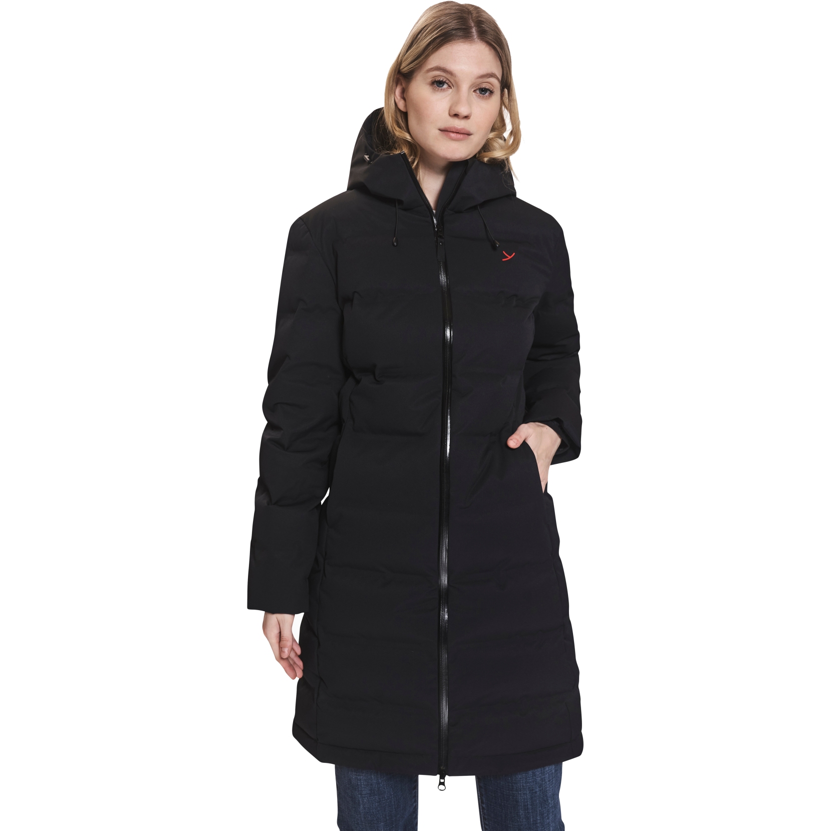 Picture of Y by Nordisk Moana Down Coat Women - black