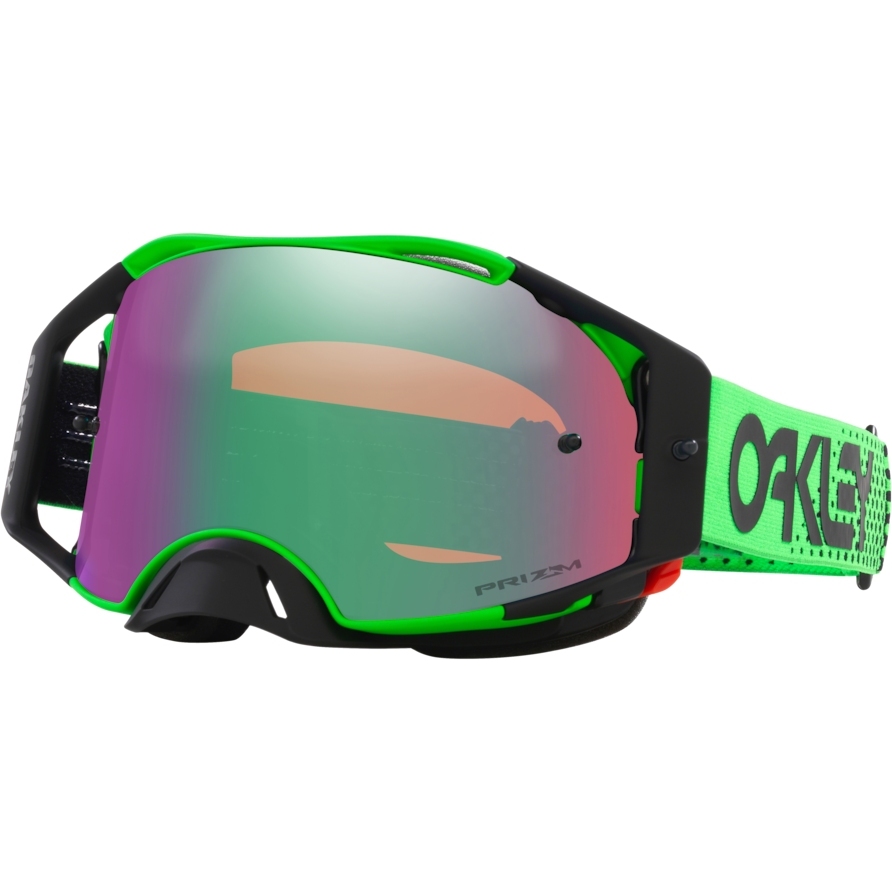Produktbild von Oakley Airbrake MX Goggle - Moto Green/Prizm Mx Jade Iridium - OO7046-D4
