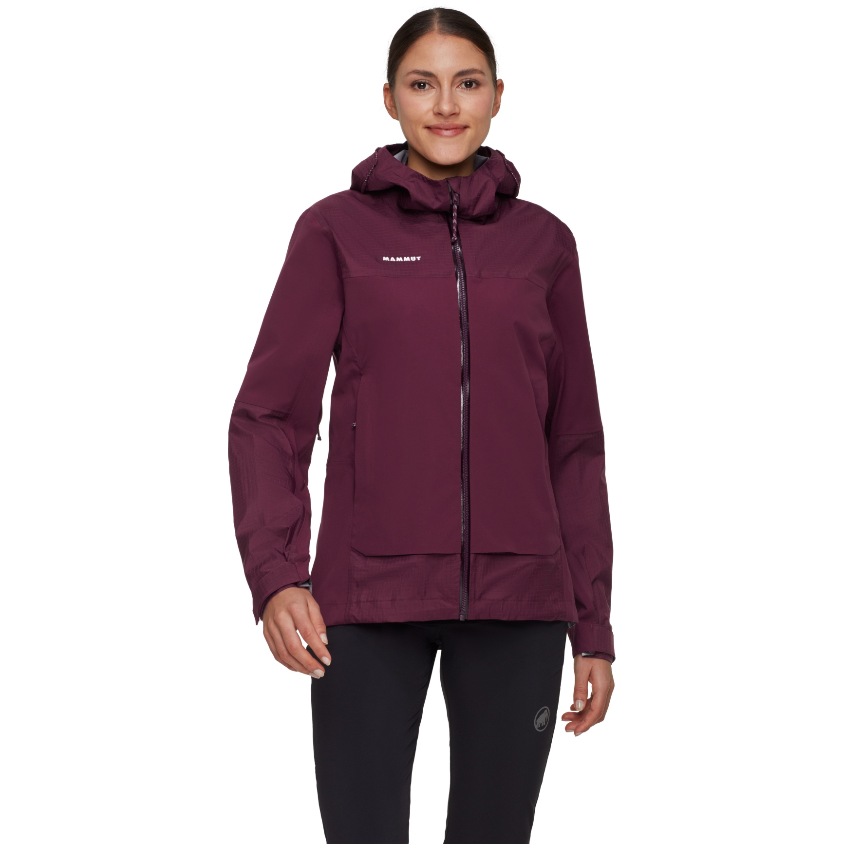 Produktbild von Mammut Ducan Guide Hardshelljacke mit Kapuze Damen - vin