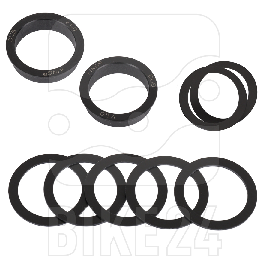 Image of Chris King Fit Kit #1 DUB A - Bottom Bracket Conversion Kit - T47-DUB