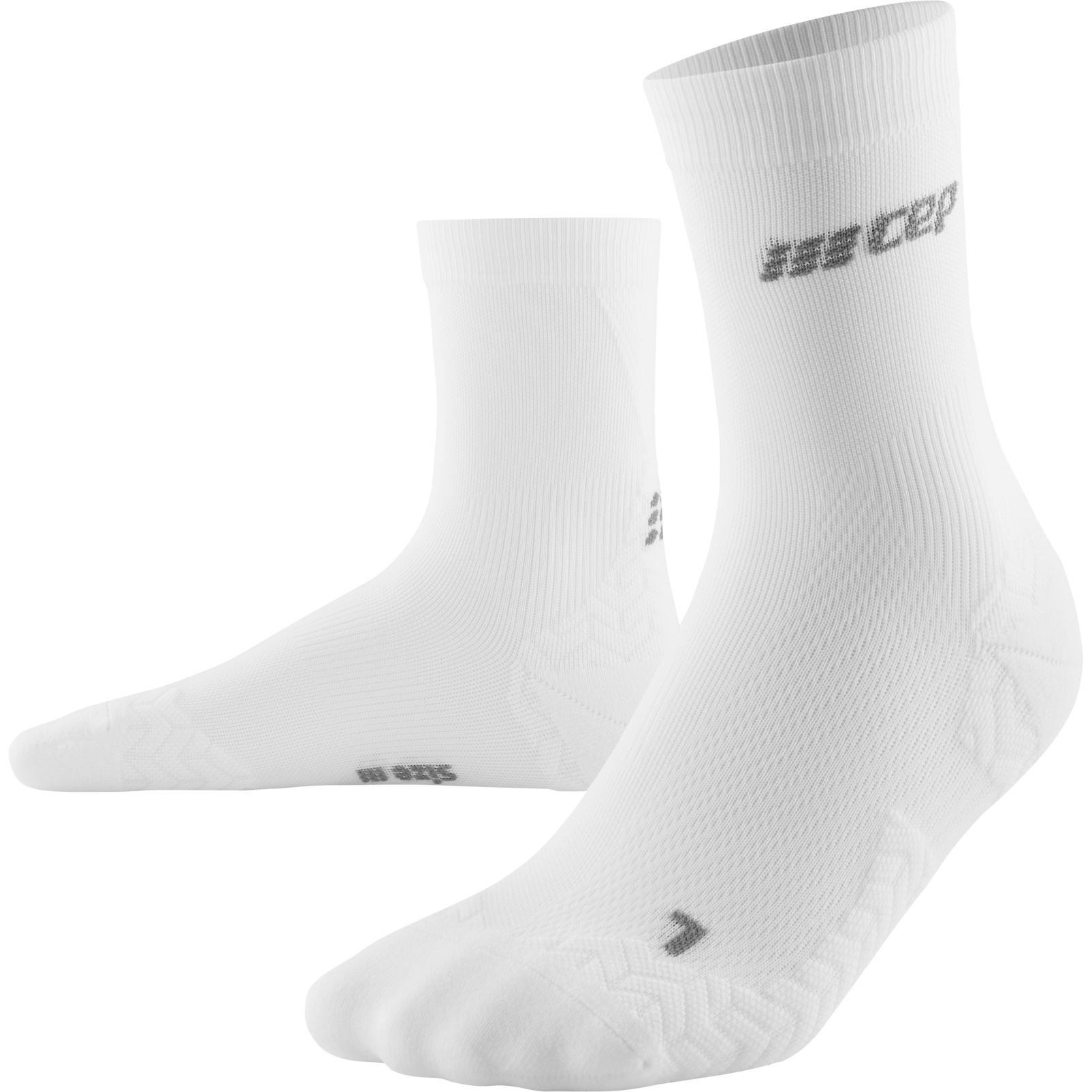 Picture of CEP Ultralight Mid Cut Compression Socks V3 Women - white