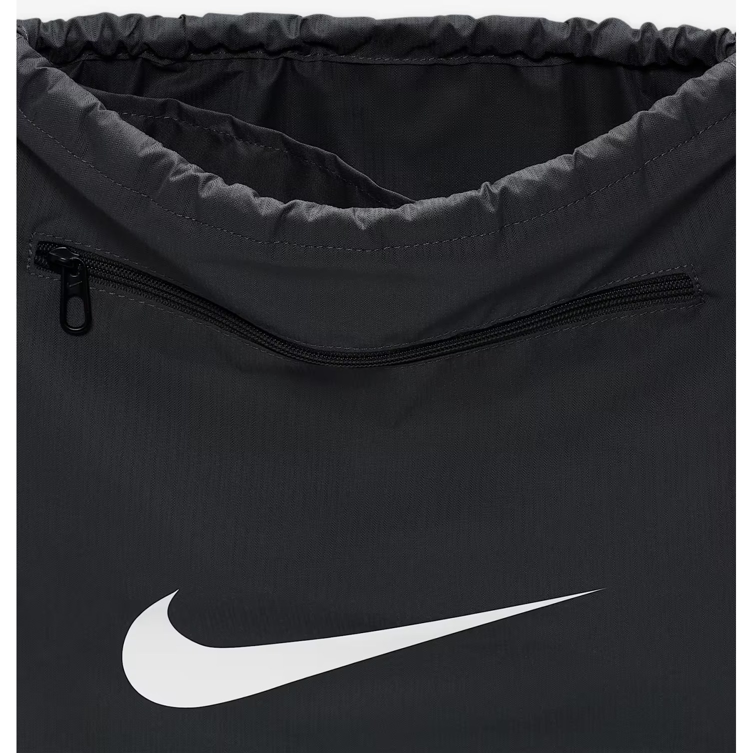 nike brasilia black gym sack