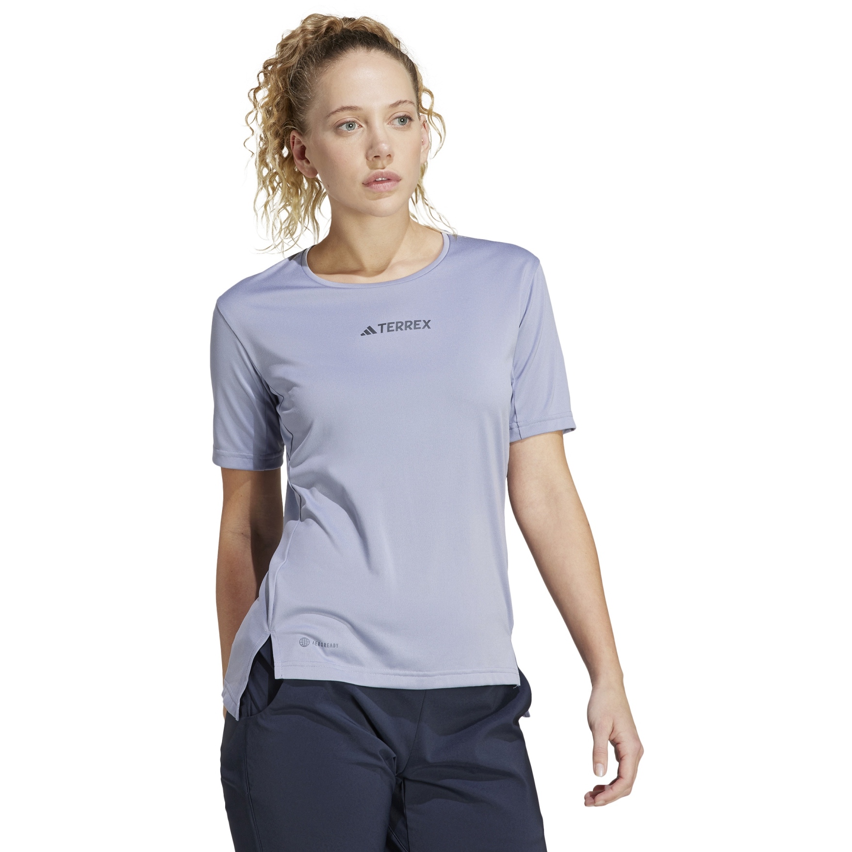 adidas TERREX Multi T-Shirt Women - silver ion HZ1375 | BIKE24