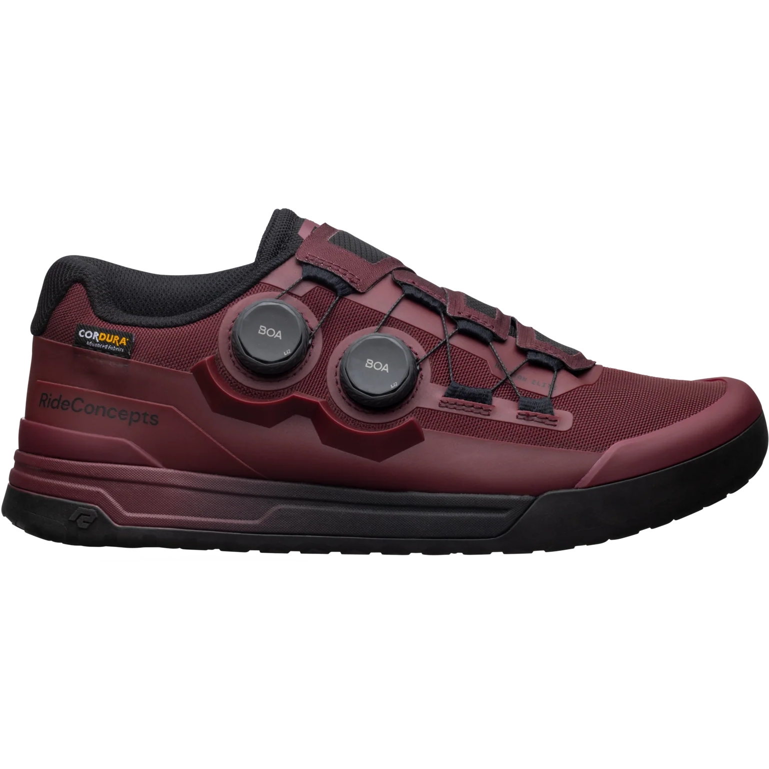 Мужские ботинки Ride Concepts Hellion Elite Clip Boa MTB - Малиновый