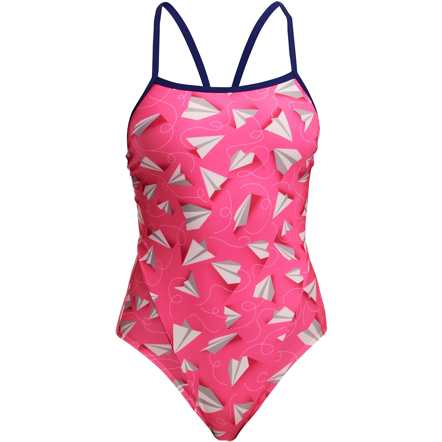 Funkita Single Strap Eco One Piece Swimsuit Women - Paper Pink | BIKE24