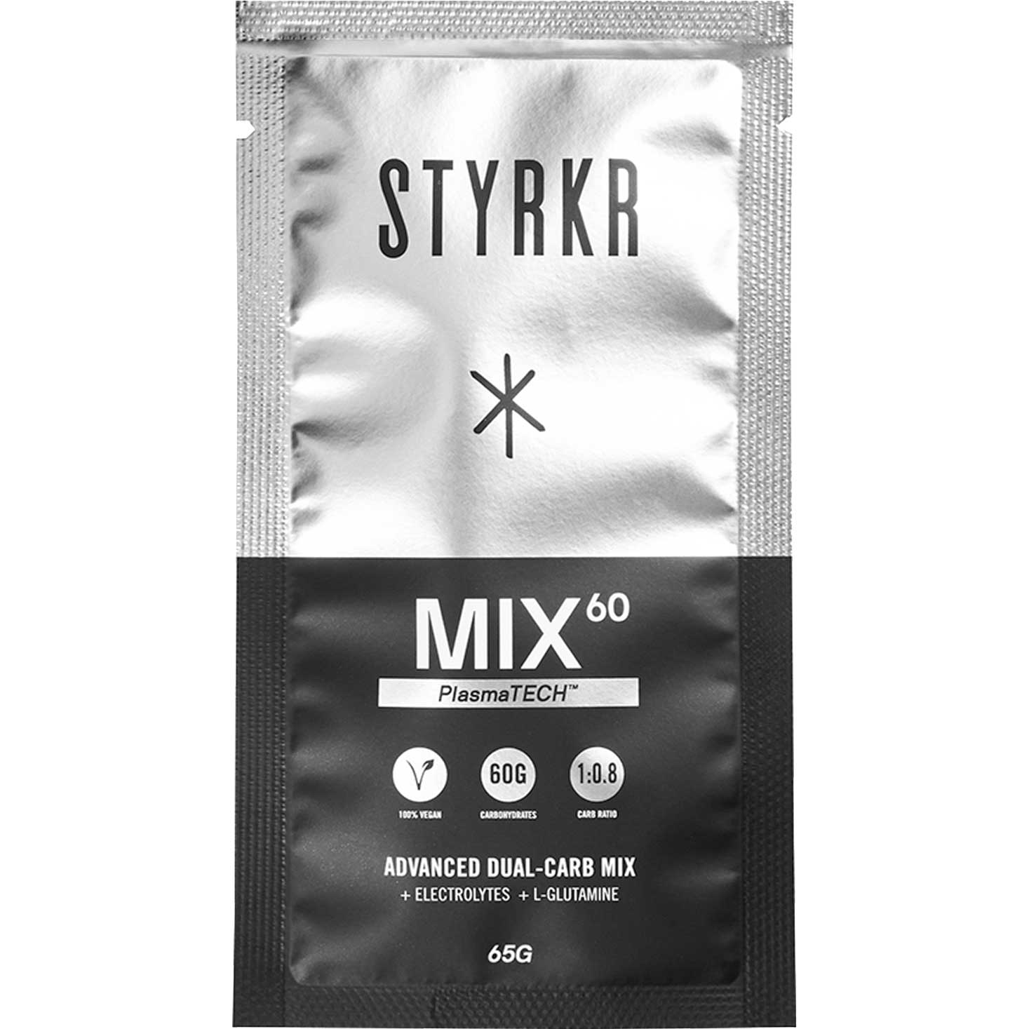 Produktbild von Styrkr MIX60 Dual-Carb Drink Mix - Kohlenhydrat-Getränkepulver - 65g