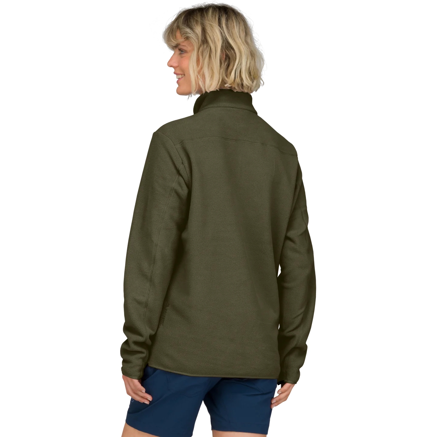 Norrona femund warm2 Half-Zip Pullover Unisex - Olive Night | BIKE24