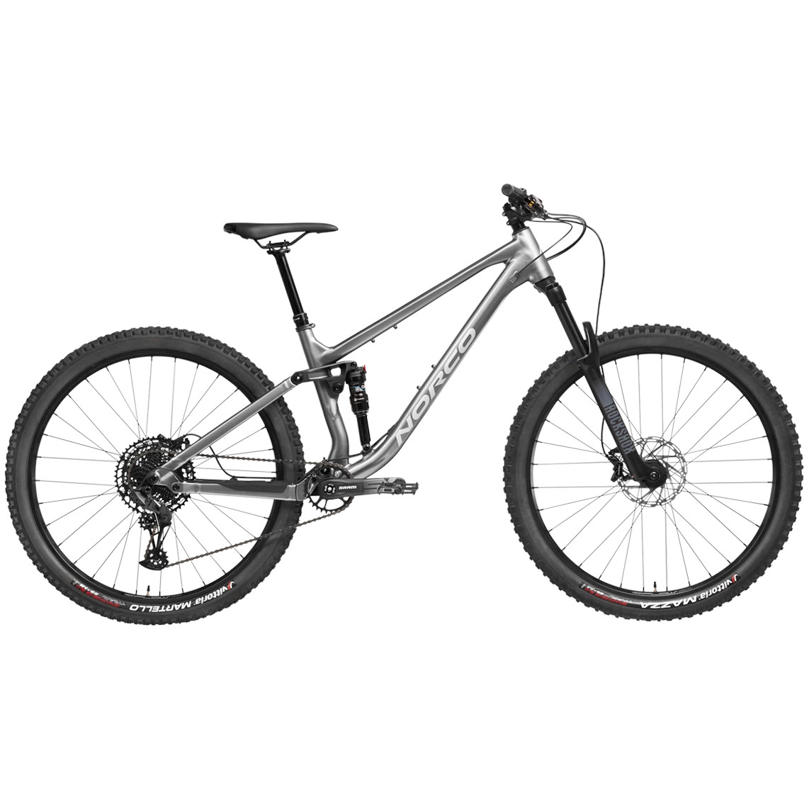 Productfoto van Norco Fluid FS A3 - 29&quot; Mountain Bike - 2023 - grey / silver