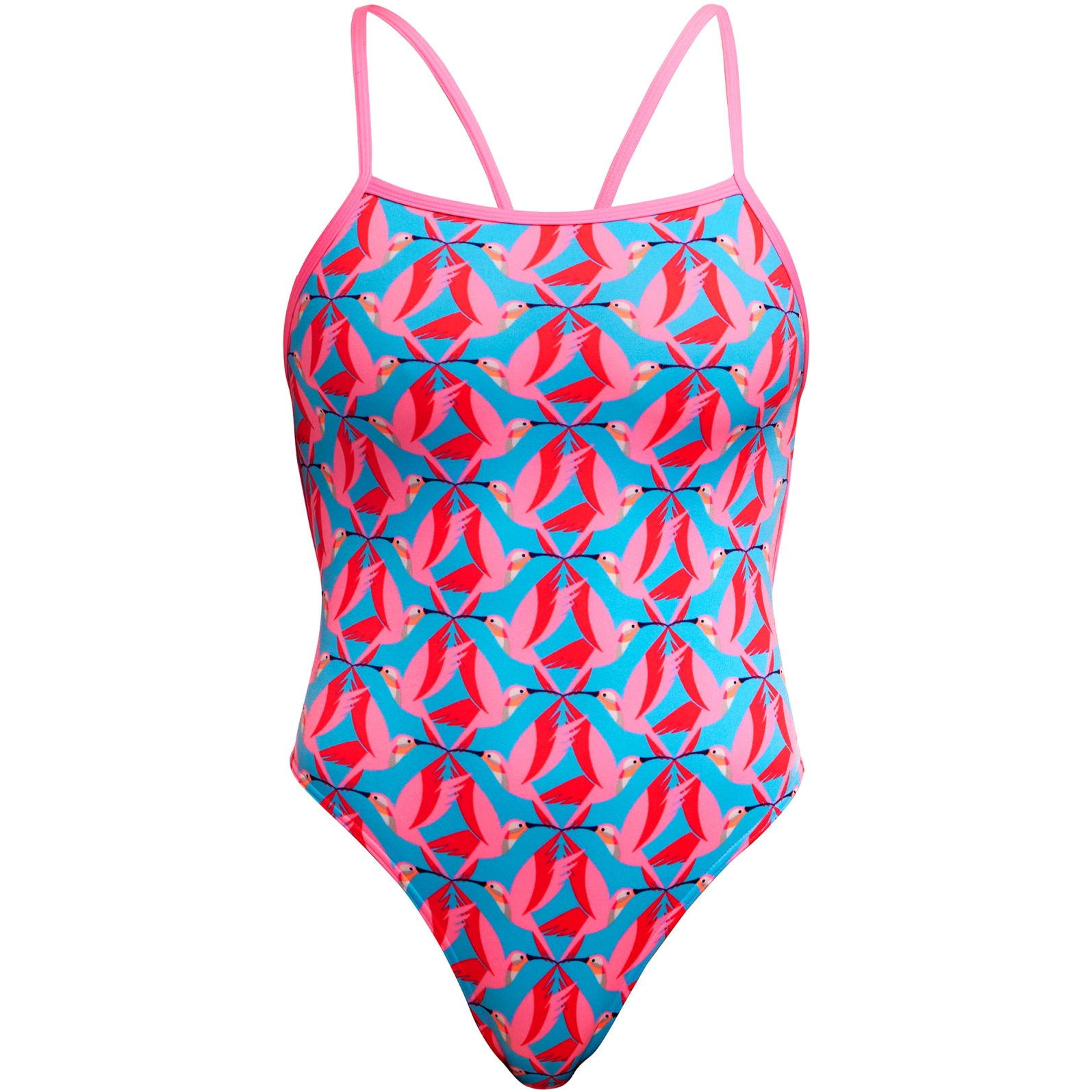 Женский цельный купальник Funkita Single Strength Eco - Hummy Bunny