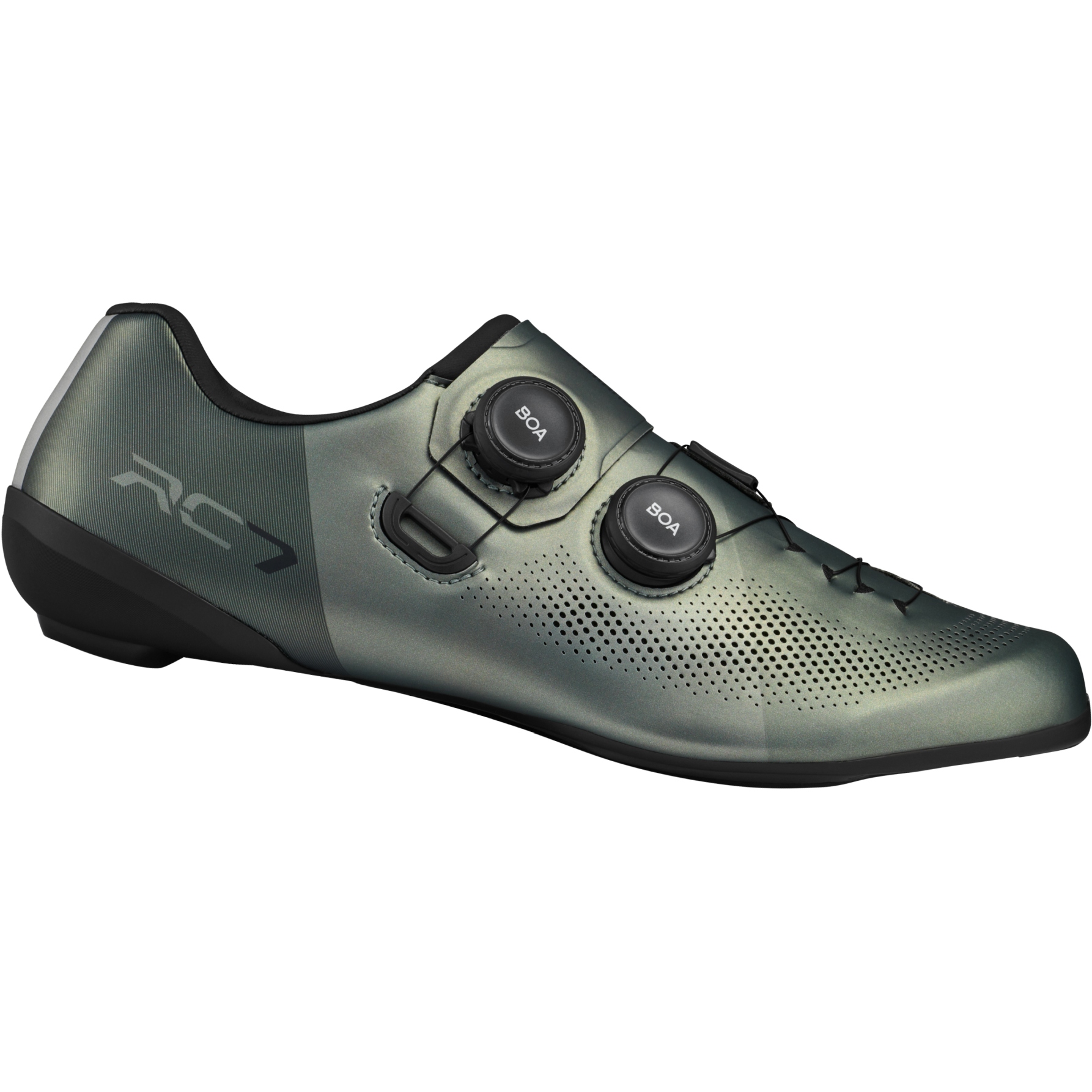 ウェア SHIMANO SH-RC703 42 wide Shimano SH-RC703 Road Shoes Men - Wide - Sage Green | BIKE24
