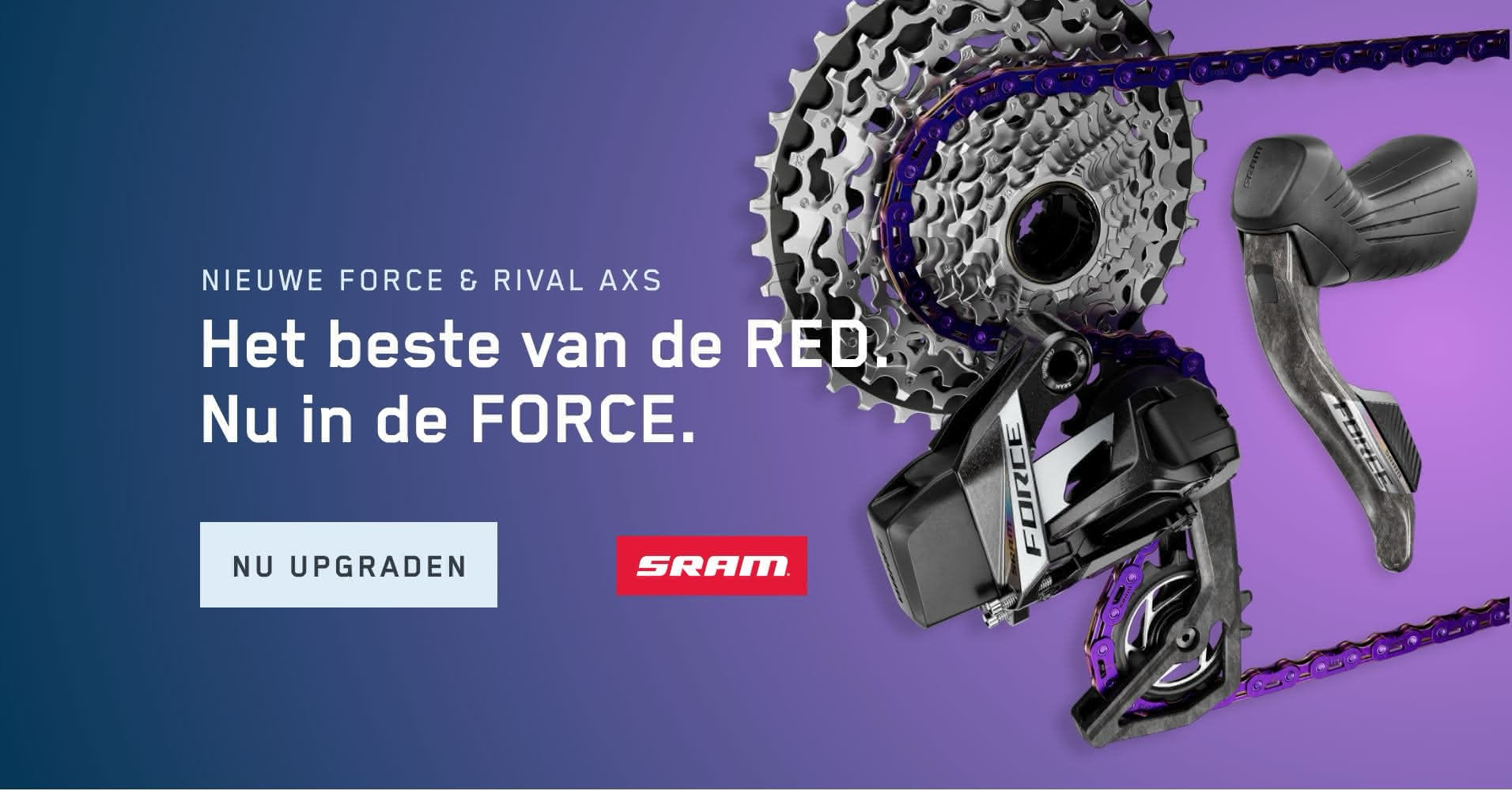 SRAM Force & Rival AXS - Het beste van de RED. Nu in de FORCE.