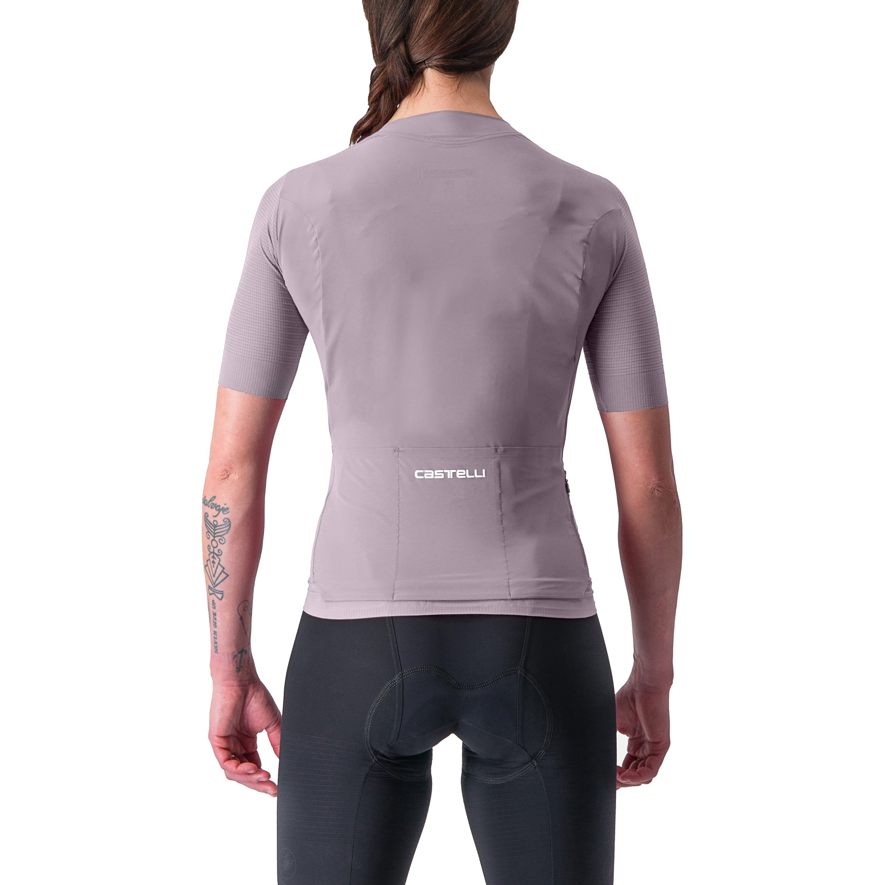 Castelli Maglia a Maniche Corte Donna Premio purple mist 538