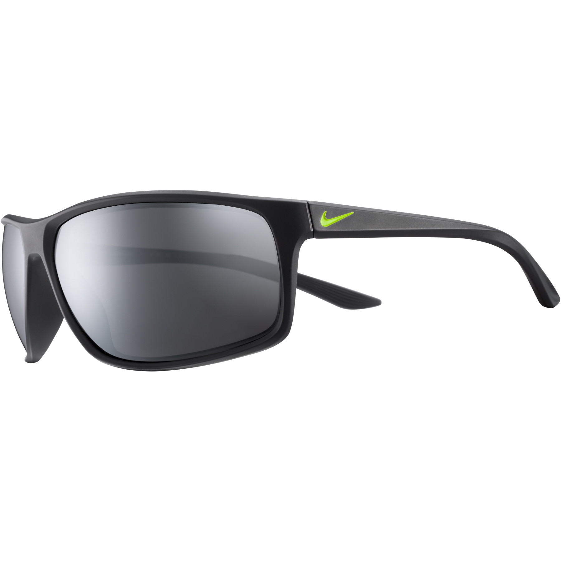 Picture of Nike Adrenaline Sunglasses - matte black/volt | grey w/ silver mirror lens 6615007