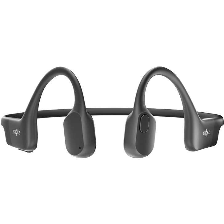 Shokz OpenRun Bone Conduction Sport Headphones - Cosmic Black | BIKE24