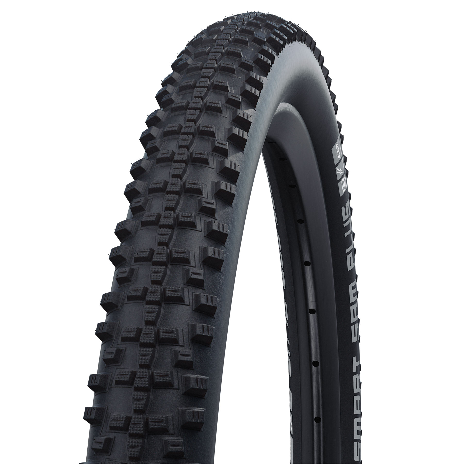 Picture of Schwalbe Smart Sam Plus Wire Bead Tire - Performance | Addix | Green Guard | ECE-R75 - 28x1.75&quot; | Black
