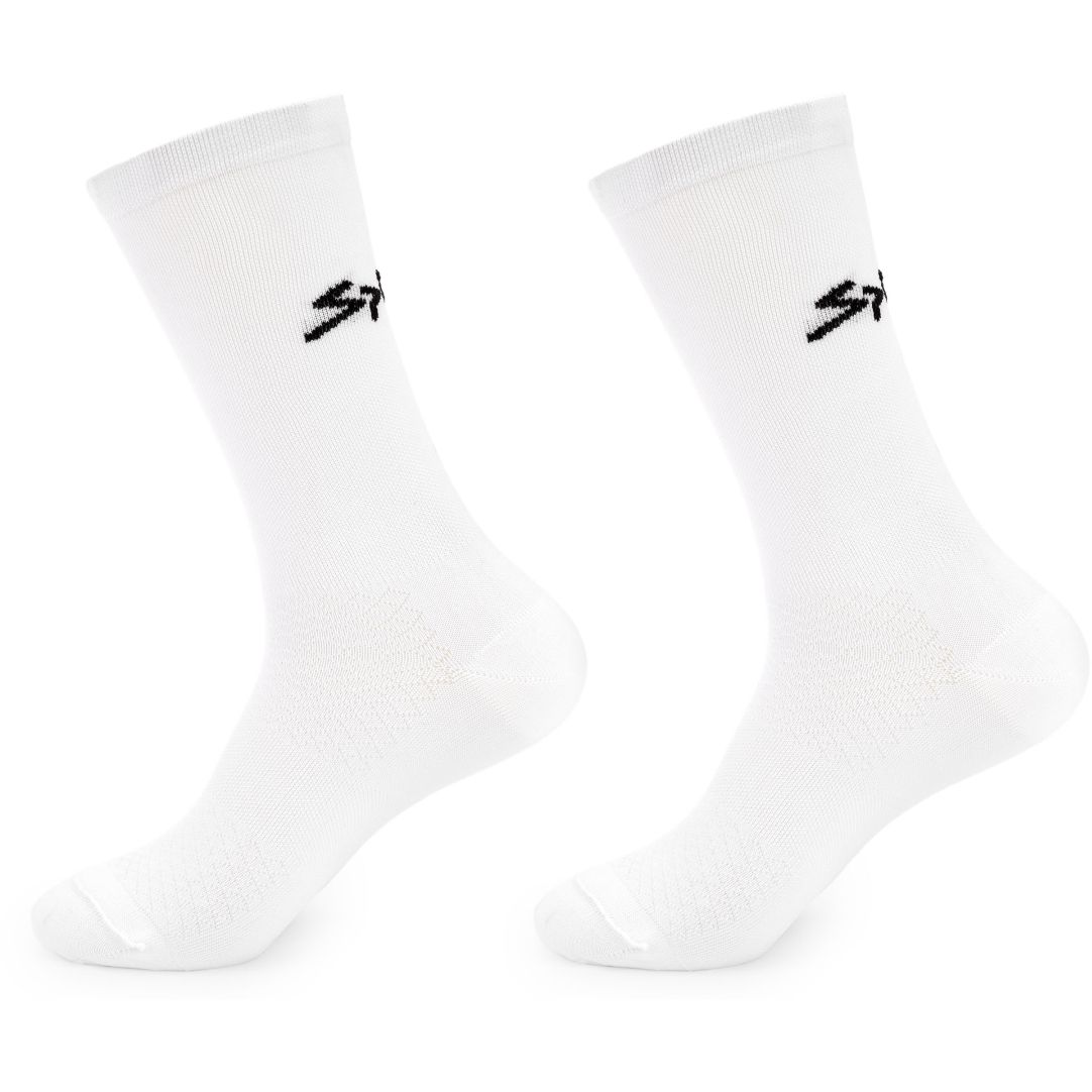 Picture of Spiuk ANATOMIC Long Socks 2 Pack - white