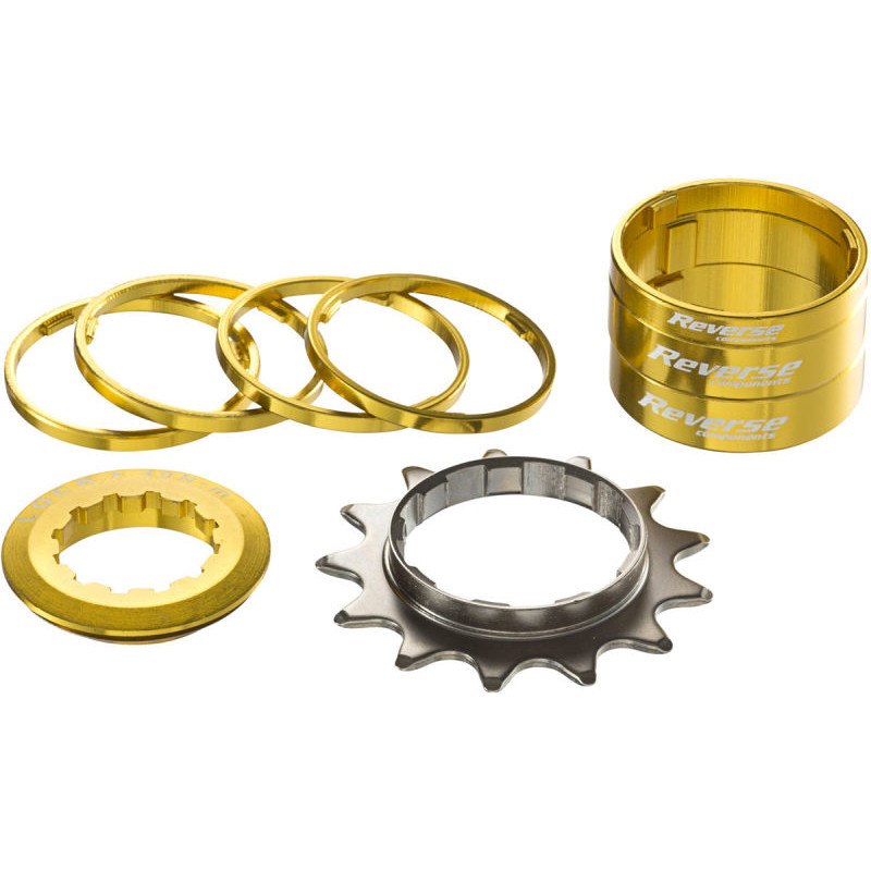 Produktbild von Reverse Components Single Speed Kit - gold