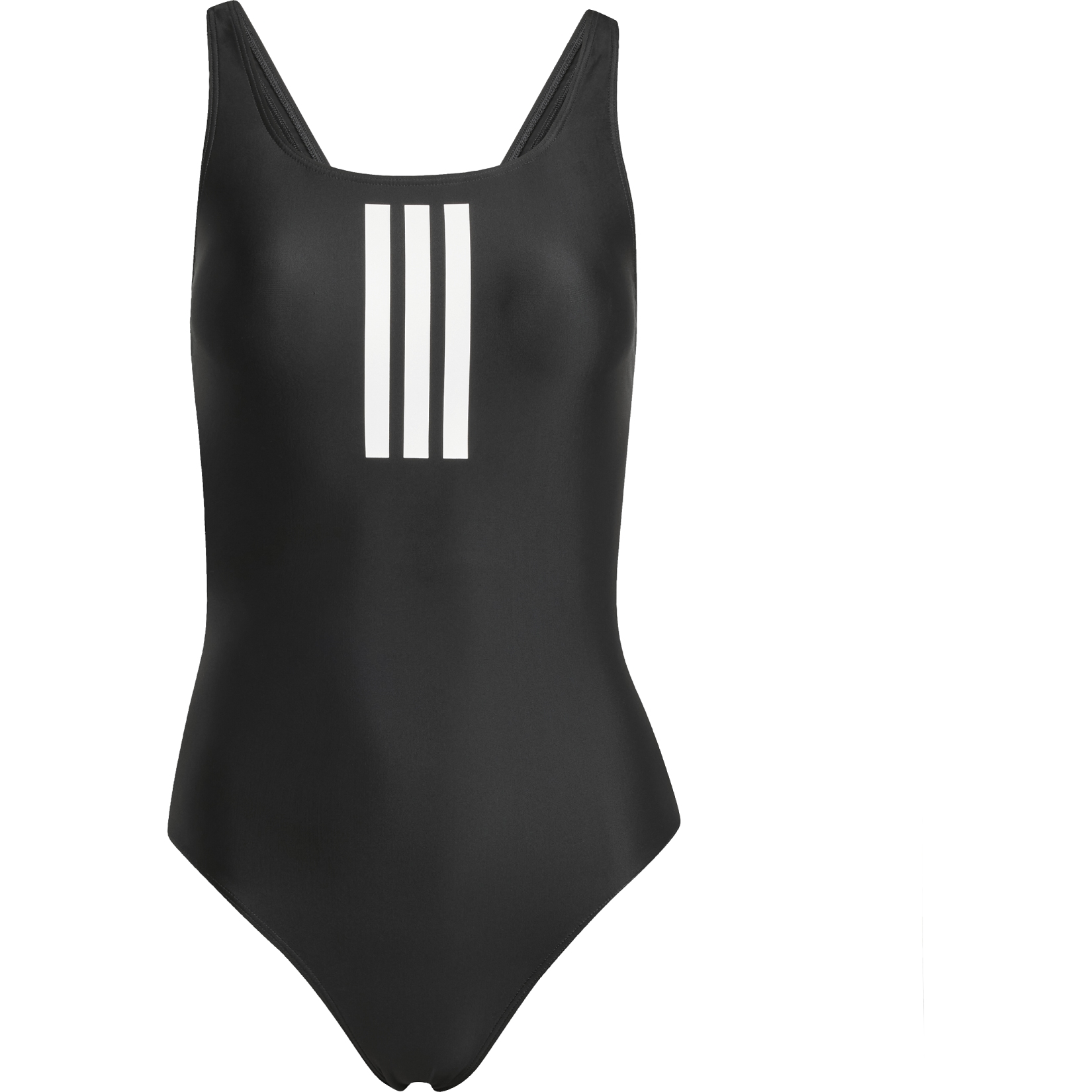 ★送料無料★ADIDAS SWIM 3S Vバック水着JE1921 adidas 3-Stripes Mid Swim Suit Women - black/white JE1921