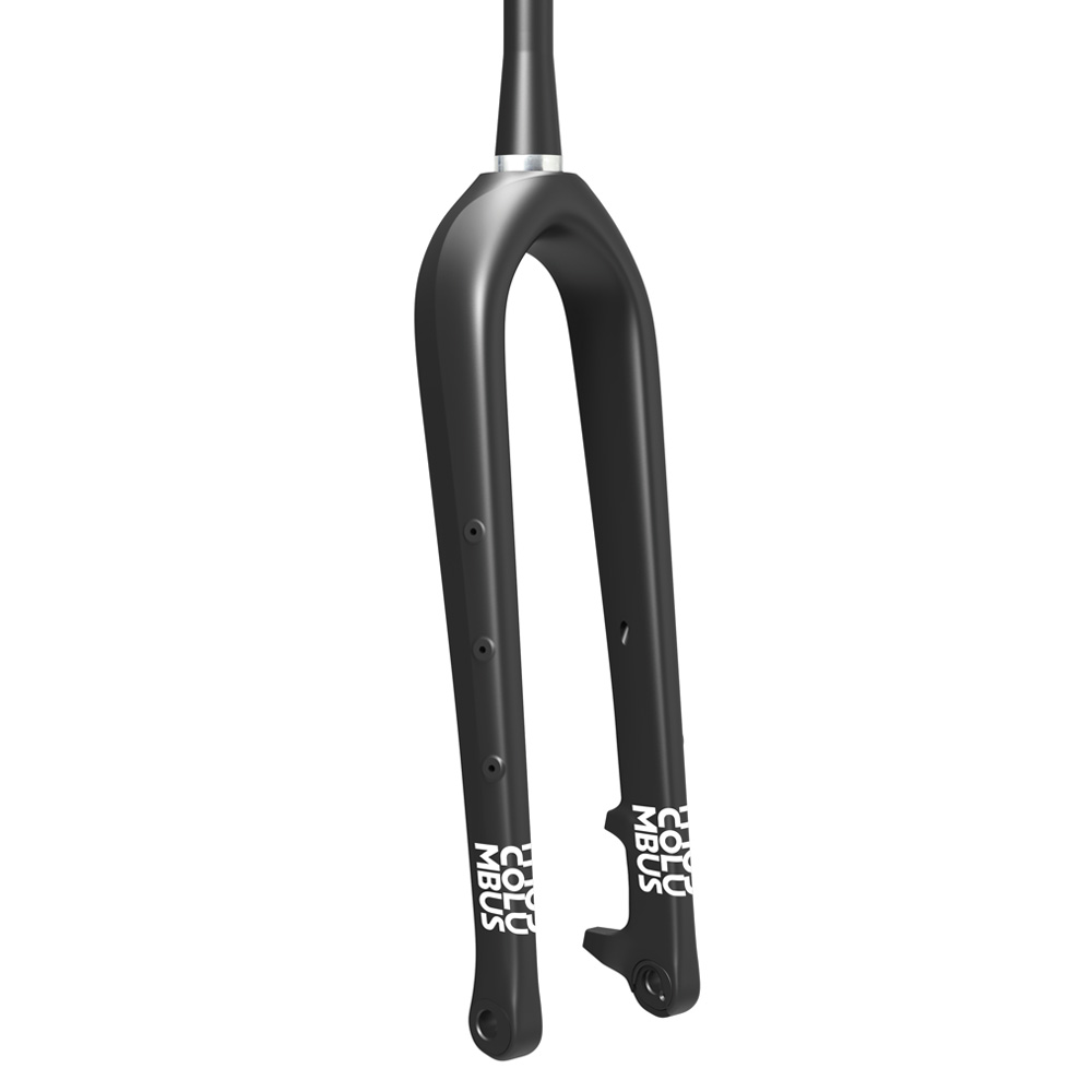 Picture of Columbus Futura Adventure UD Carbon Fork - Post Mount Disc - 1 1/8 - 1 1/2 Inches Tapered - 15x110mm Boost - matt black