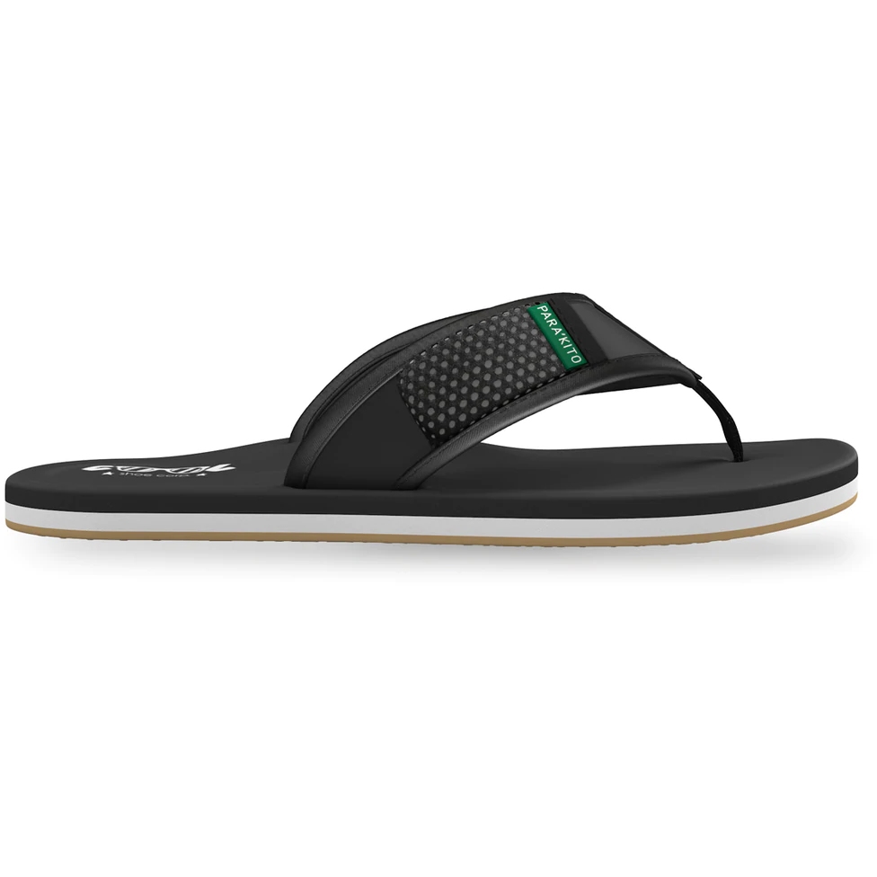 Tong Log Black COOL Shoe Corp. – Confort Exceptionnel Avec Semelle Multidensités EVA Et Soutien De Voûte