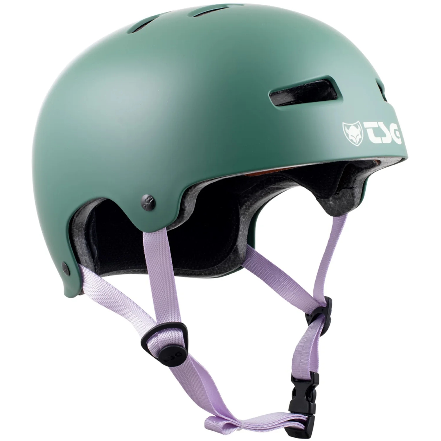 TSG Evolution Solid Color Helm - satin foliage green | BIKE24 AT