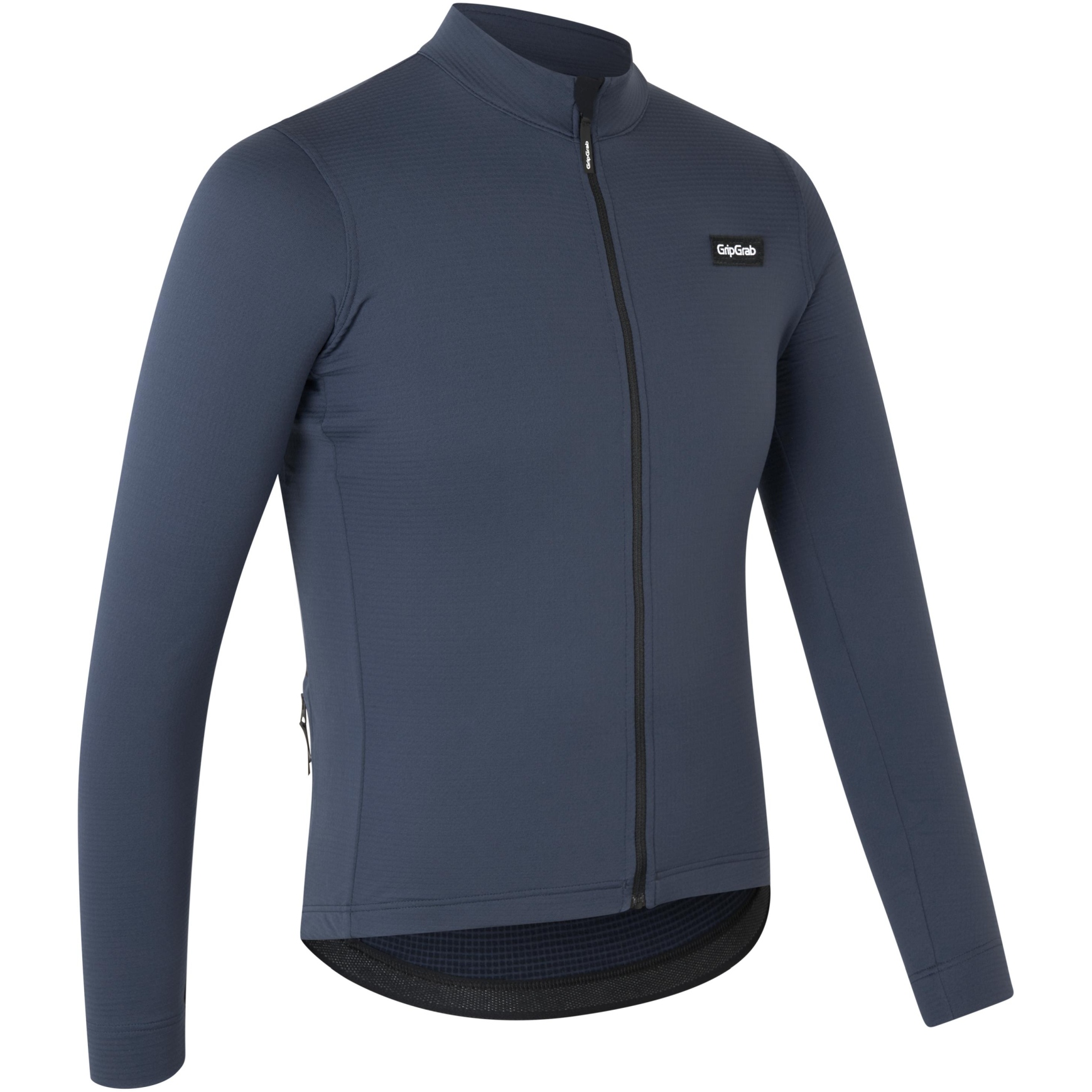 Picture of GripGrab Gravelin Merinotech Thermal Long Sleeve Jersey - navy blue
