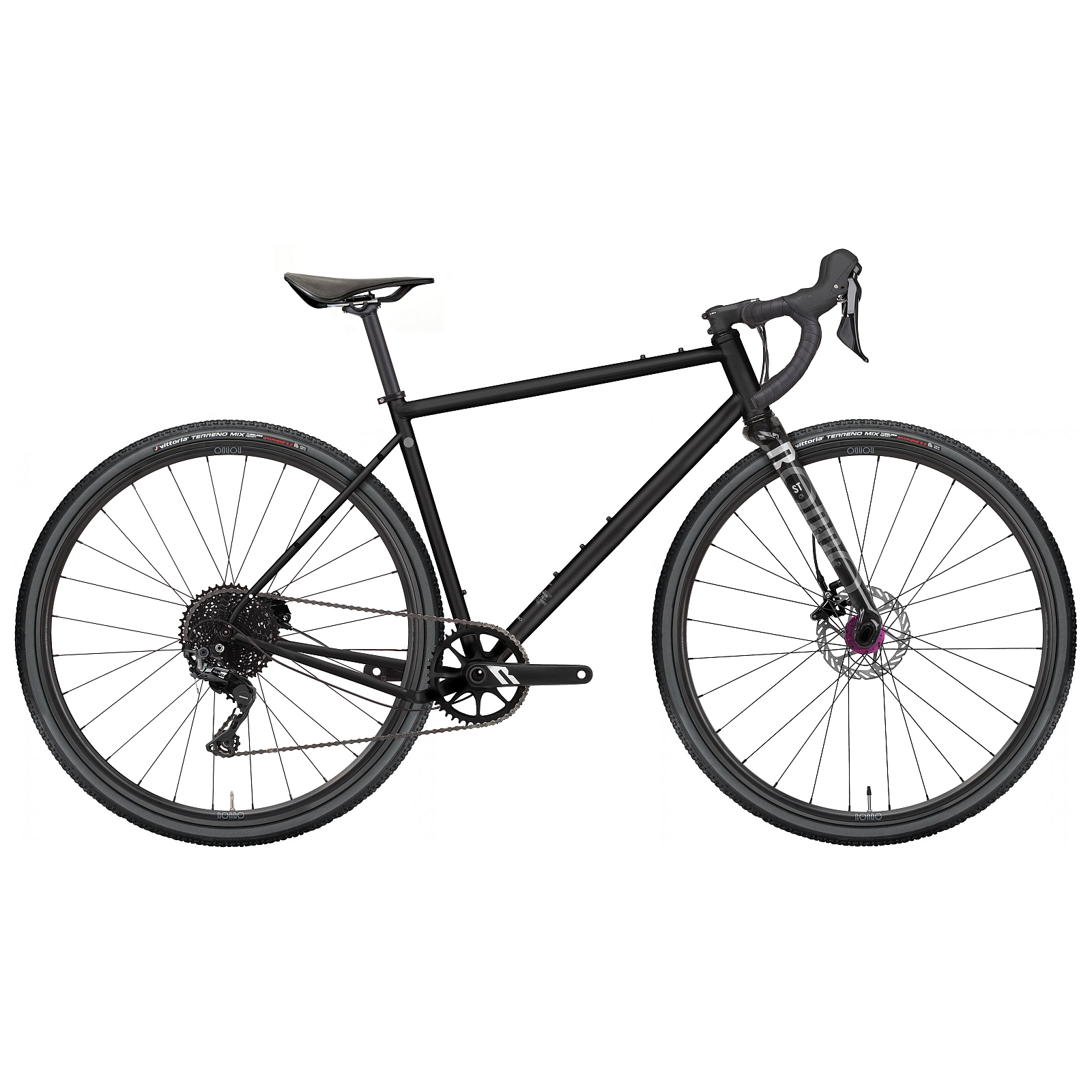 Productfoto van Rondo MYLC ST - Steel Gravel Bike - 2022 - black/black